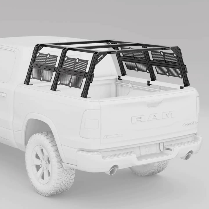 Ram 1500 Pre-configured Bed Rack (Straight Bed) | XTR3 Popular Builds + MOLLE PackagesXtrusion Overland