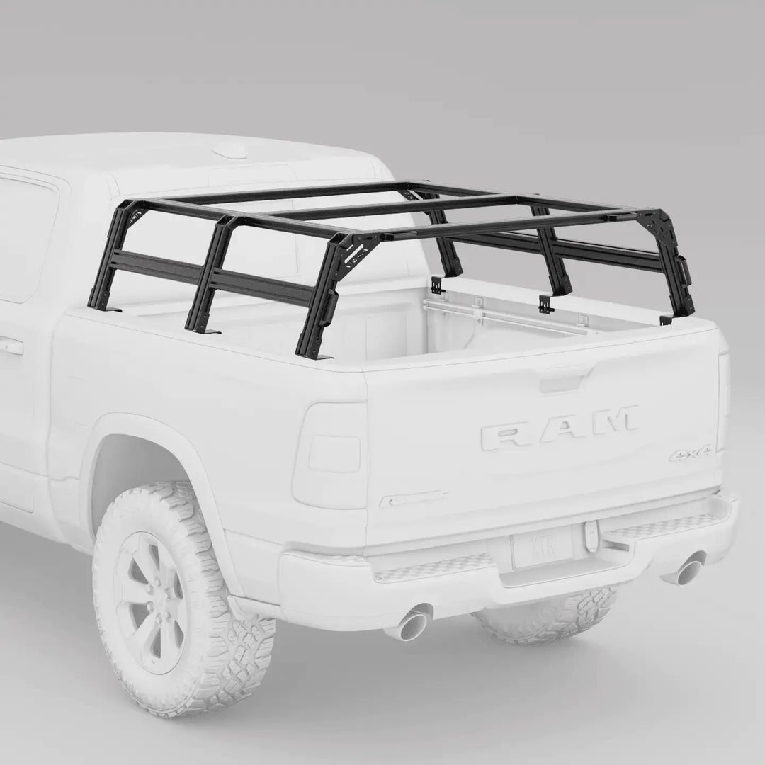 Ram 1500 Pre-configured Bed Rack (Straight Bed) | XTR3 Popular Builds + MOLLE PackagesXtrusion Overland