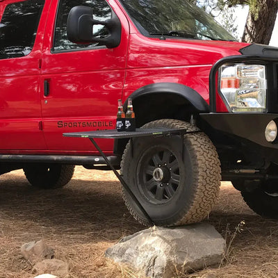 Tailgater Tire Table Large Aluminum Camping TableTailgater Tire Table
