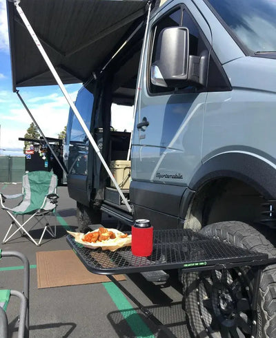 Tailgater Tire Table Large Steel Camping TableTailgater Tire Table