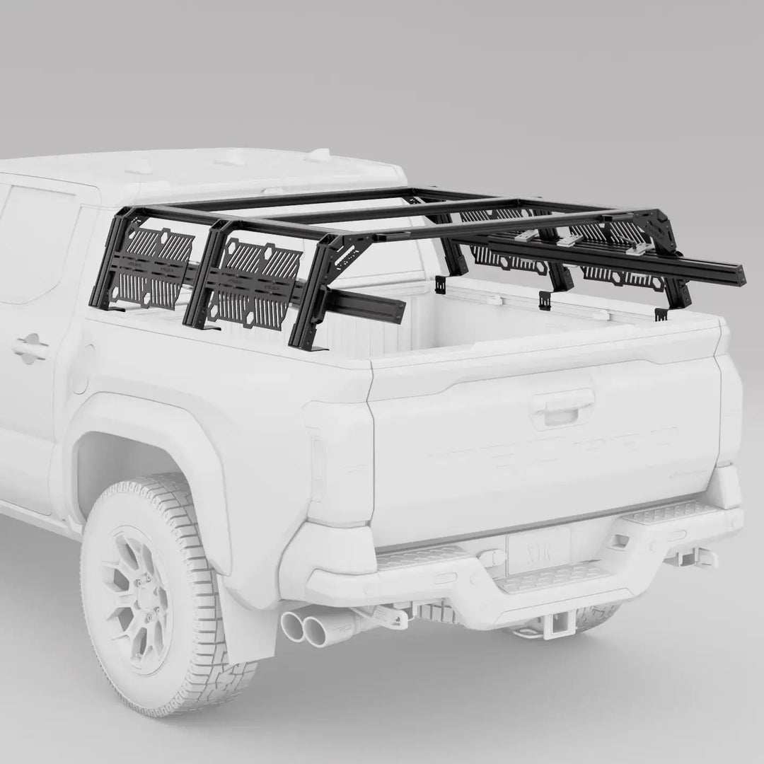 Toyota Tacoma Bed Rack | XTR3 Popular Builds + MOLLE PackagesXtrusion Overland