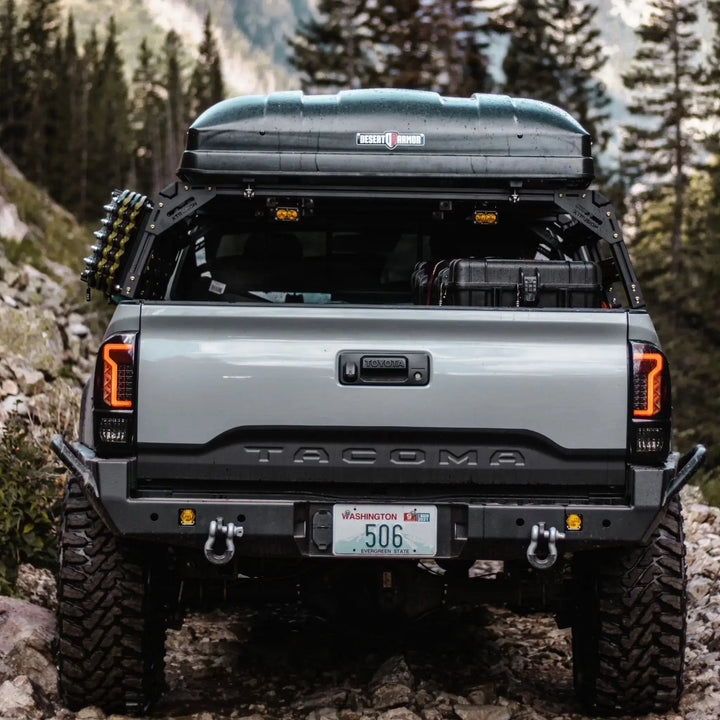 Toyota Tacoma Bed Rack for Retrax XR Covers | XTR3 Tonneau-CompatibleXtrusion Overland