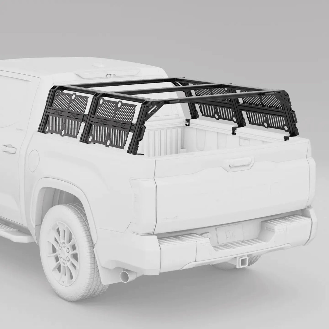 Toyota Tundra Bed Rack | XTR3 Popular Builds + MOLLE PackagesXtrusion Overland