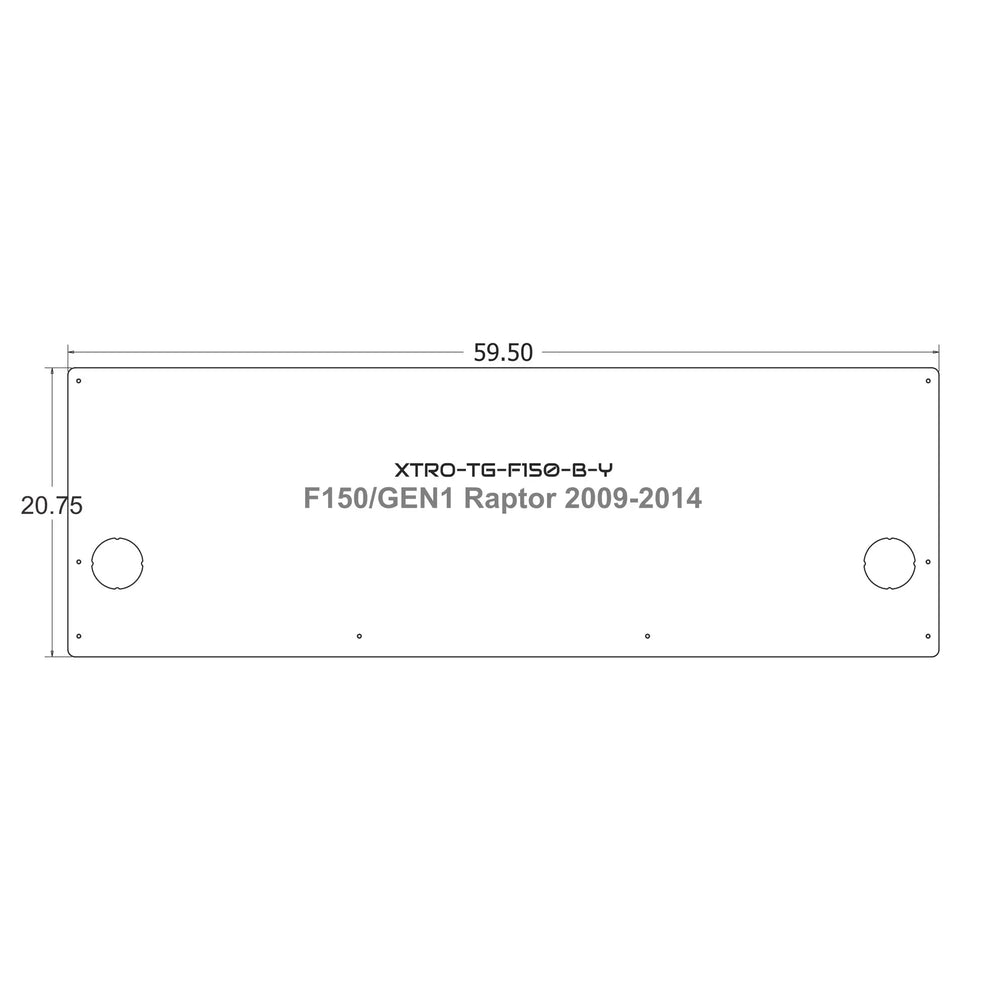 TrailGate Panel for Ford F-150/RaptorXtrusion Overland