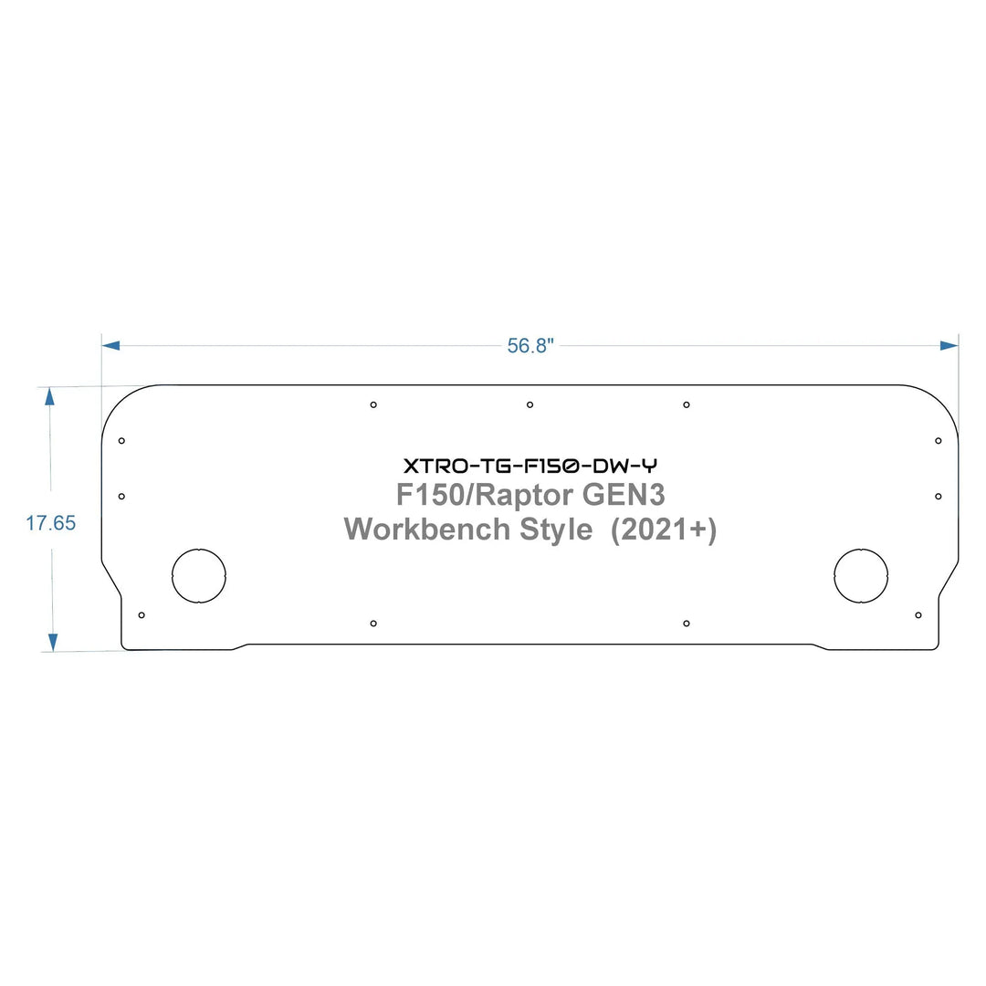TrailGate Panel for Ford F-150/RaptorXtrusion Overland