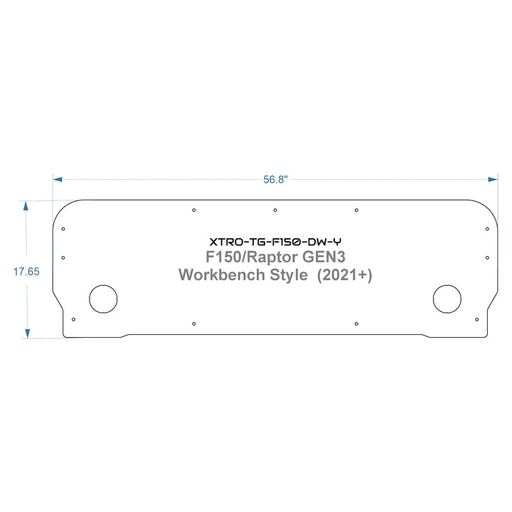TrailGate Panel for Ford F-150/RaptorXtrusion Overland