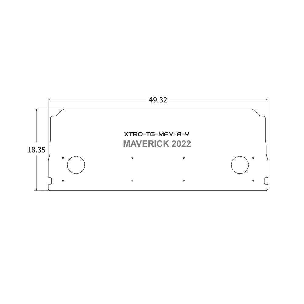 TrailGate Panel for Ford MaverickXtrusion Overland