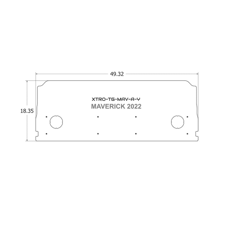 TrailGate Panel for Ford MaverickXtrusion Overland