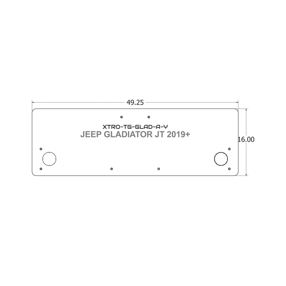 TrailGate Panel for Jeep Gladiator (2019+)Xtrusion Overland