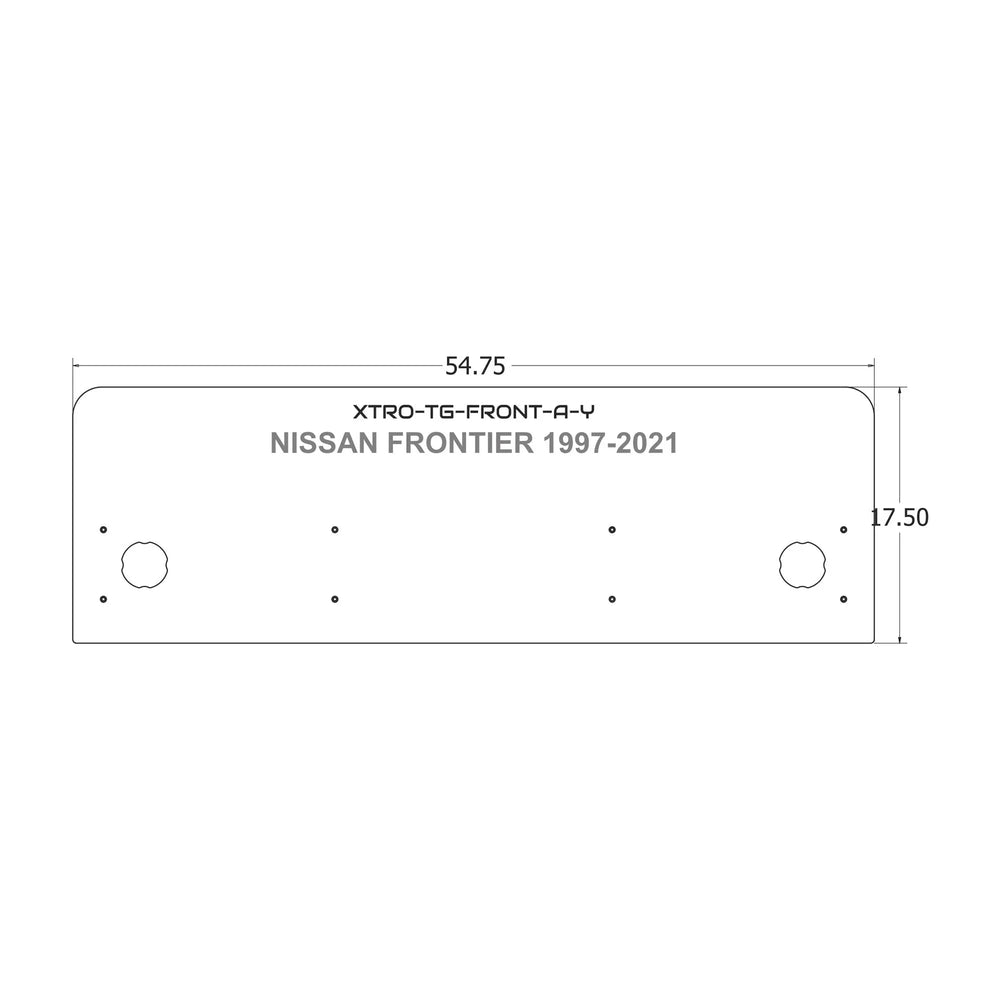 TrailGate Panel for Nissan Frontier (2005-2021)Xtrusion Overland