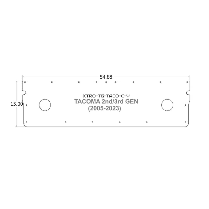 TrailGate Panel for Toyota Tacoma (2005-2023)Xtrusion Overland