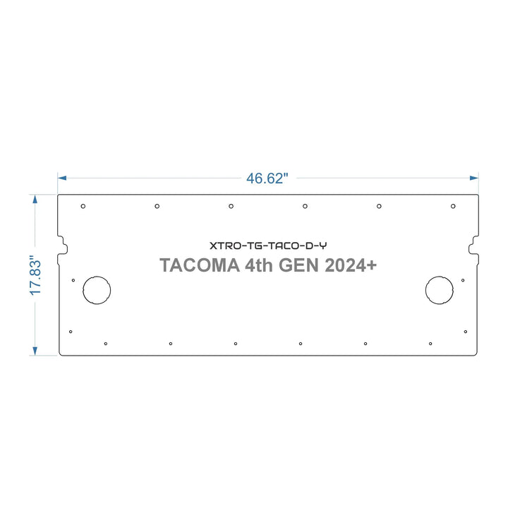 TrailGate Panel for Toyota Tacoma (2024+)Xtrusion Overland