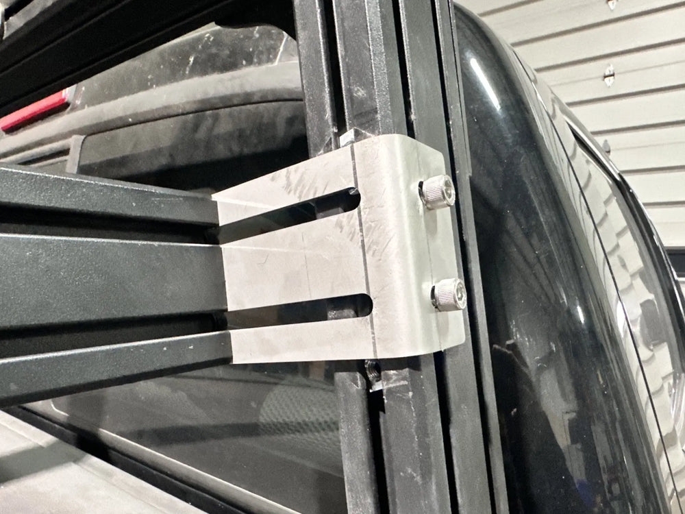 XTR Recessed Side Brace Brackets | Slim Rack ProfileXtrusion Overland