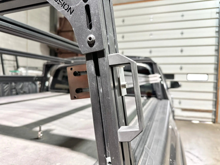 XTR Recessed Side Brace Brackets | Slim Rack ProfileXtrusion Overland