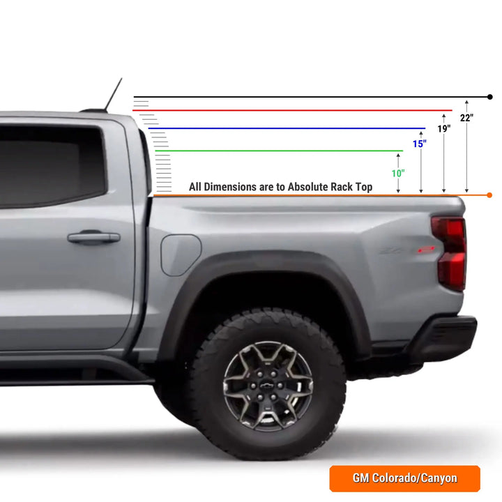 XTR1 Bed Rack for Chevrolet Colorado / GMC CanyonXtrusion Overland
