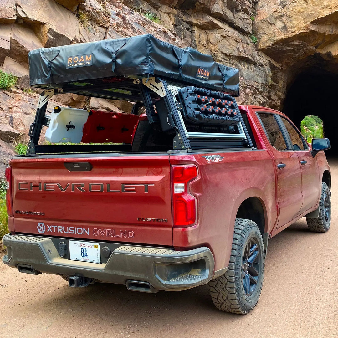 XTR1 Bed Rack for Chevrolet Silverado &amp; GMC Sierra 1500Xtrusion Overland