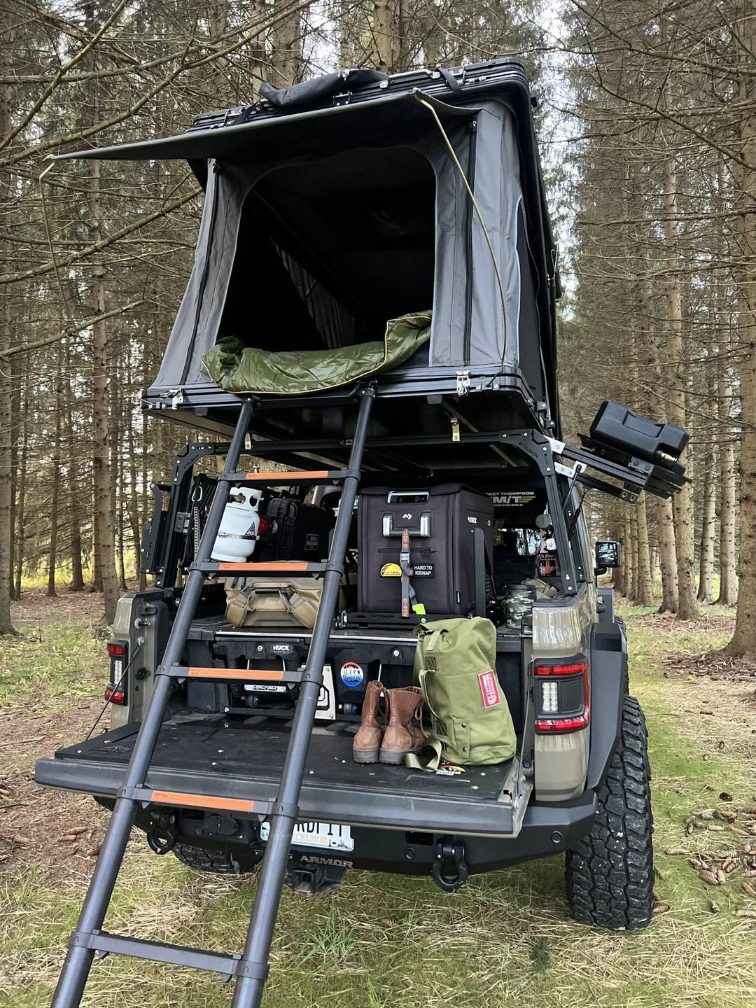 XTR1 Bed Rack for Jeep Gladiator - @OffroadFitness PackageXtrusion Overland