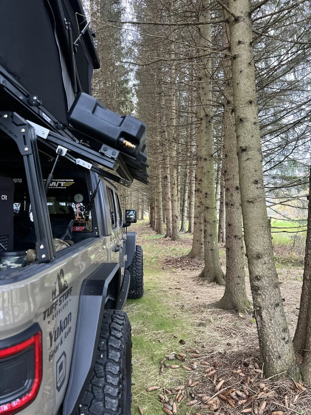 XTR1 Bed Rack for Jeep Gladiator - @OffroadFitness PackageXtrusion Overland