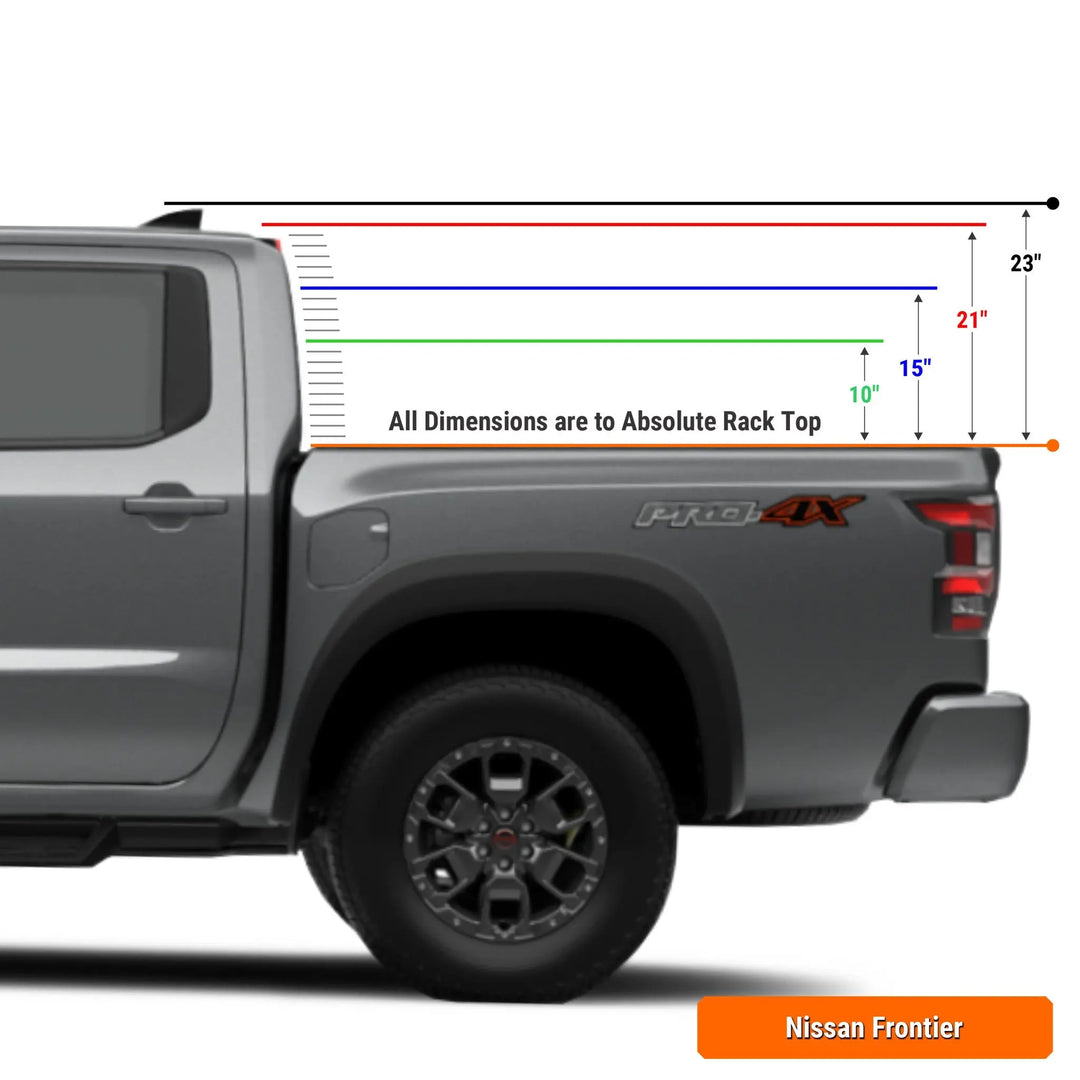 XTR1 Bed Rack for Nissan FrontierXtrusion Overland