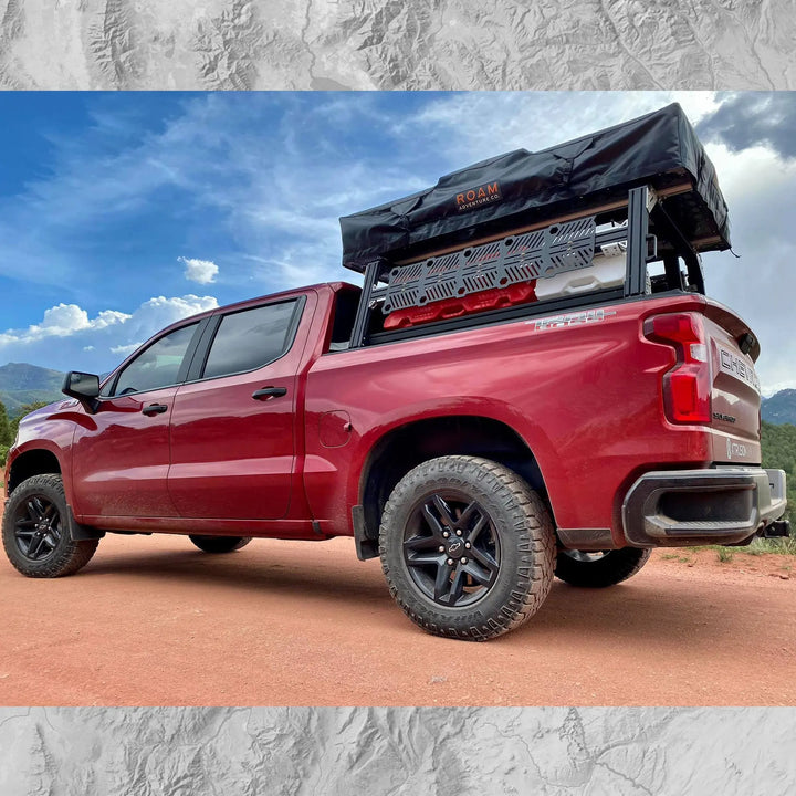 XTR1 Bed Rack for Retrax XR Cover - Chevrolet Silverado &amp; GMC Sierra 1500Xtrusion Overland