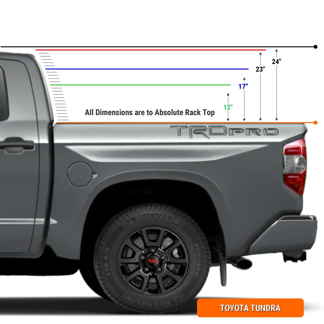 XTR1 Bed Rack for Toyota TundraXtrusion Overland