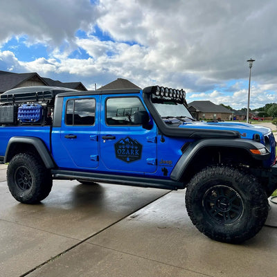 XTR3 Bed Rack for Jeep Gladiator - Ozark Overland Adventures EditionXtrusion Overland