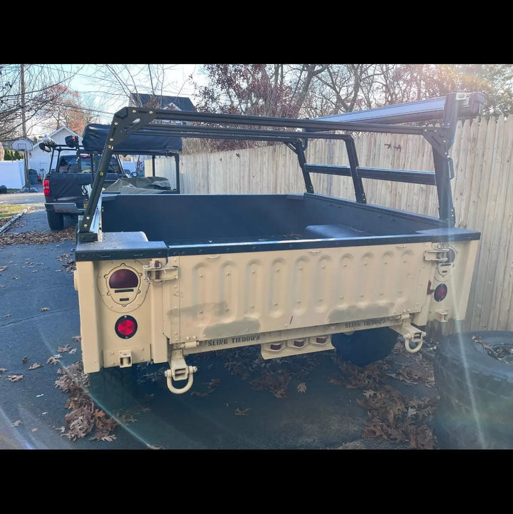 XTR3 Bed Rack for M1101 Style Military TrailerXtrusion Overland