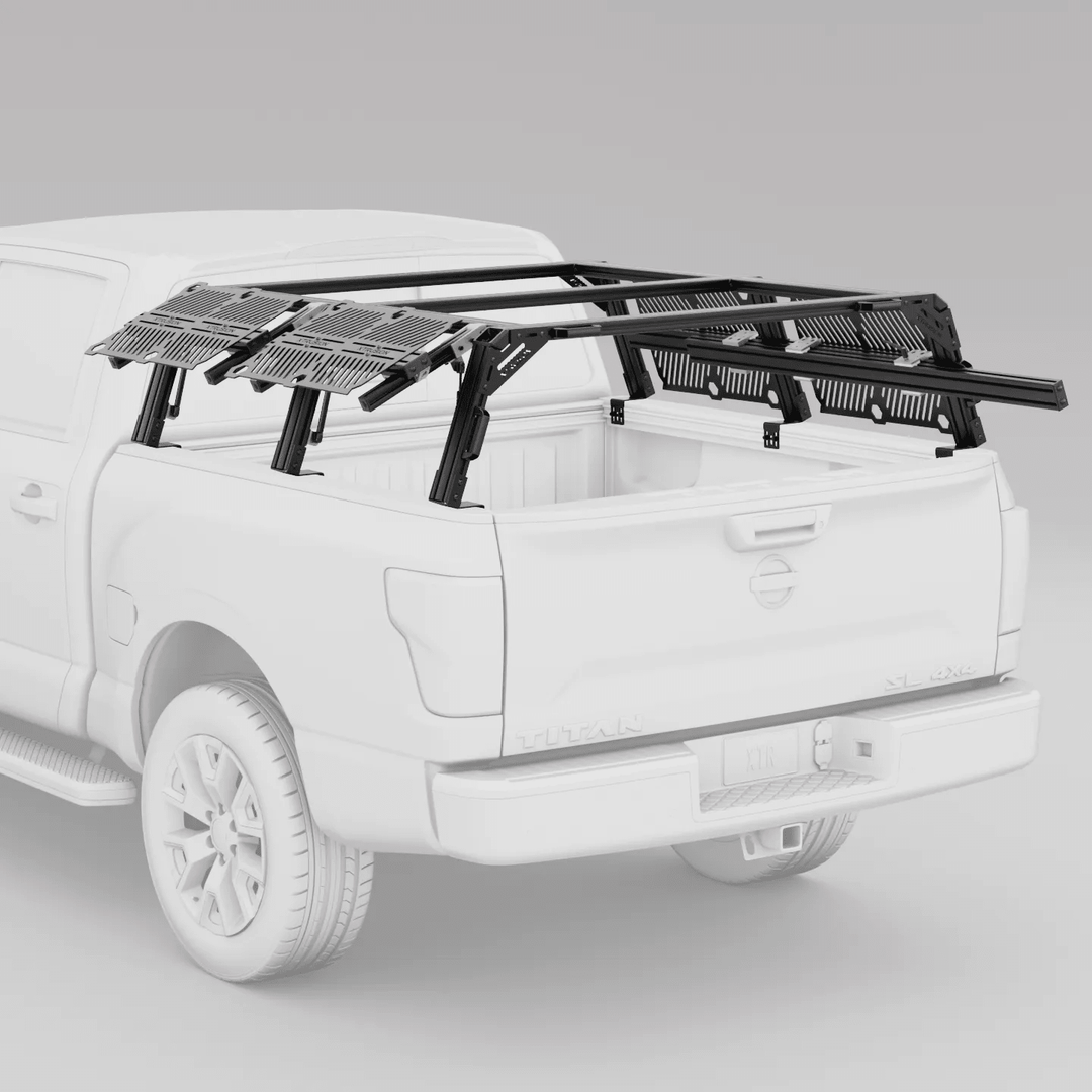 Nissan Titan Bed Rack | XTR3 Popular Builds + MOLLE PackagesXtrusion Overland