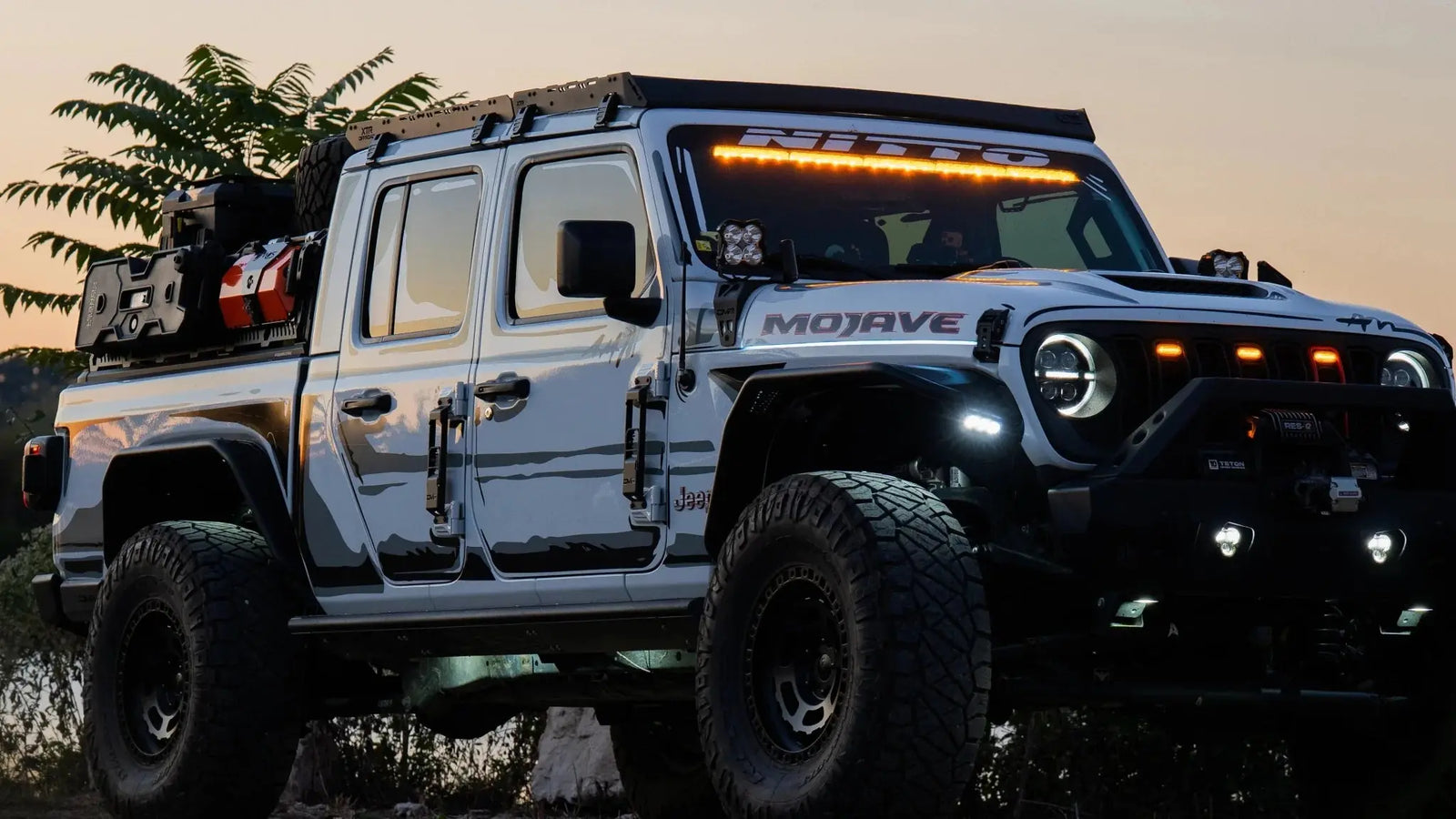 XTR Offroad Jeep Gladiator Roof Rack — Modular Aircraft-Grade
