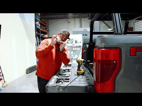 TrailGate Panel for Ford F-250/350 — Aluminum Tailgate Cover