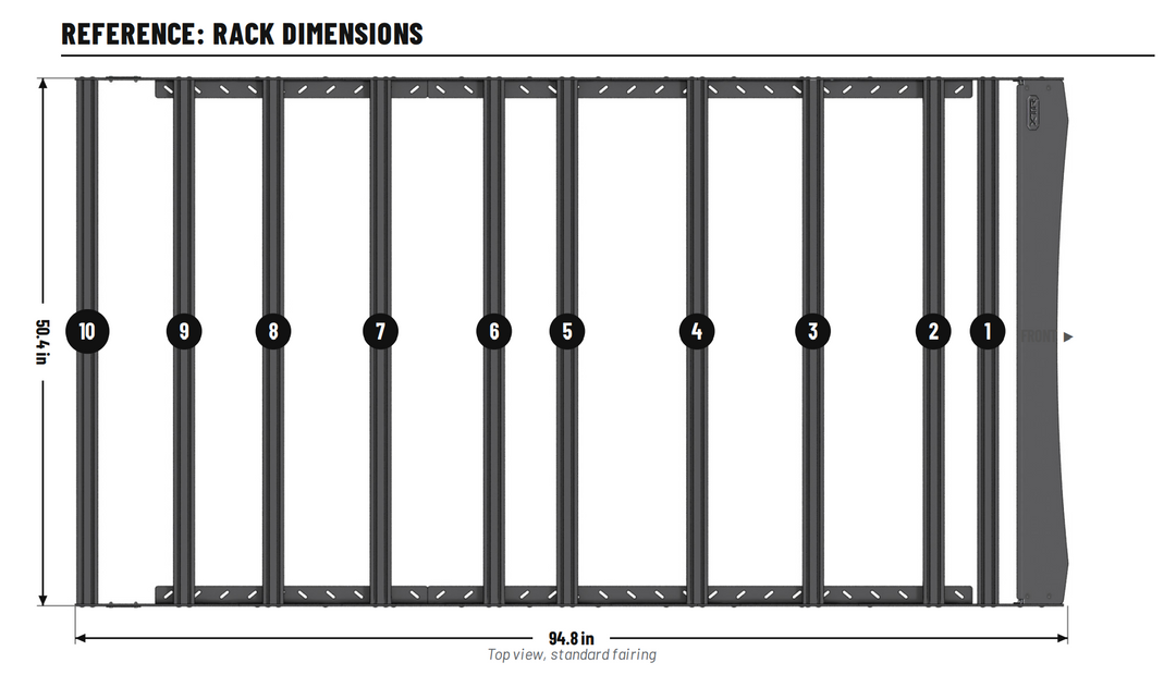 XTR Offroad 5th Gen 4Runner Roof Rack —  Overland Rack (2010-2023)Xtrusion Overland