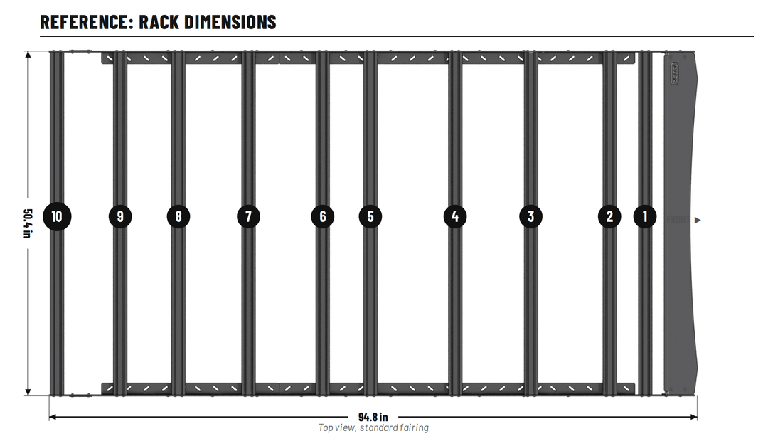 XTR Offroad 5th Gen 4Runner Roof Rack —  Overland Rack (2010-2023)Xtrusion Overland