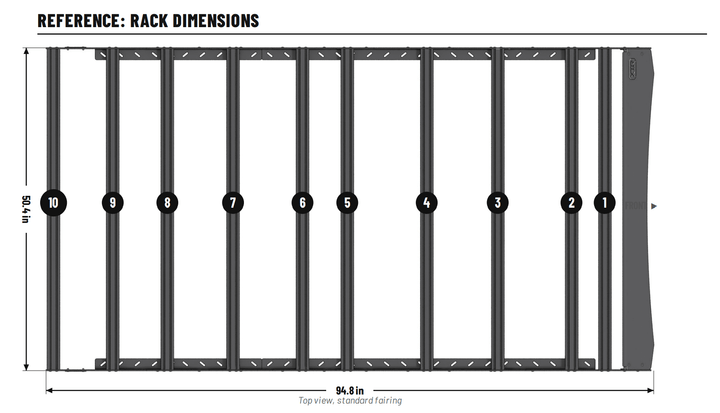 XTR Offroad 5th Gen 4Runner Roof Rack —  Overland Rack (2010-2023)Xtrusion Overland