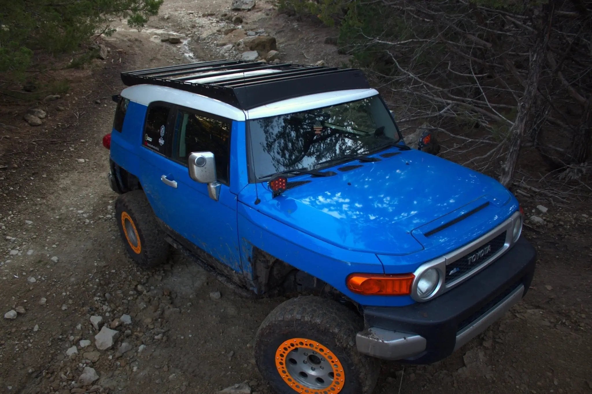 XTR Offroad Roof Rack for FJ Cruiser (2007-2014) — Ultralight Aluminum Roof Rack